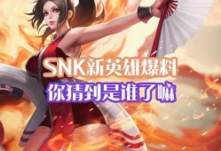 snk最新爆料,神秘新角色即将亮相，游戏剧情再掀波澜！